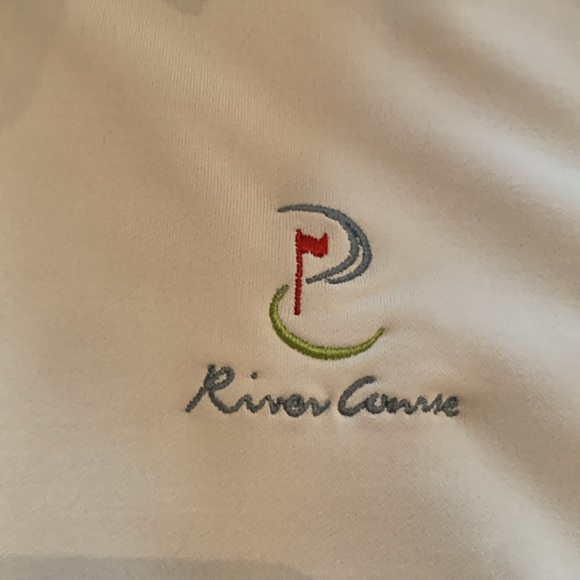 Peter Millar Large Wicking Quarter Zip in White from River Course - Picture 5 of 12